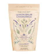 Organic Lemon Balm Chamomile, Bag of 50 Sachets