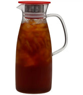ForLife Mist Glass Iced Tea Jug, 50 oz (Assorted Colors)