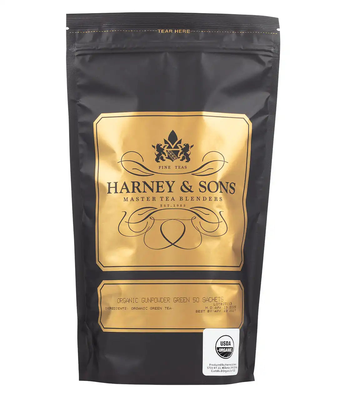 Organic Gunpowder, Bag of 50 Sachets