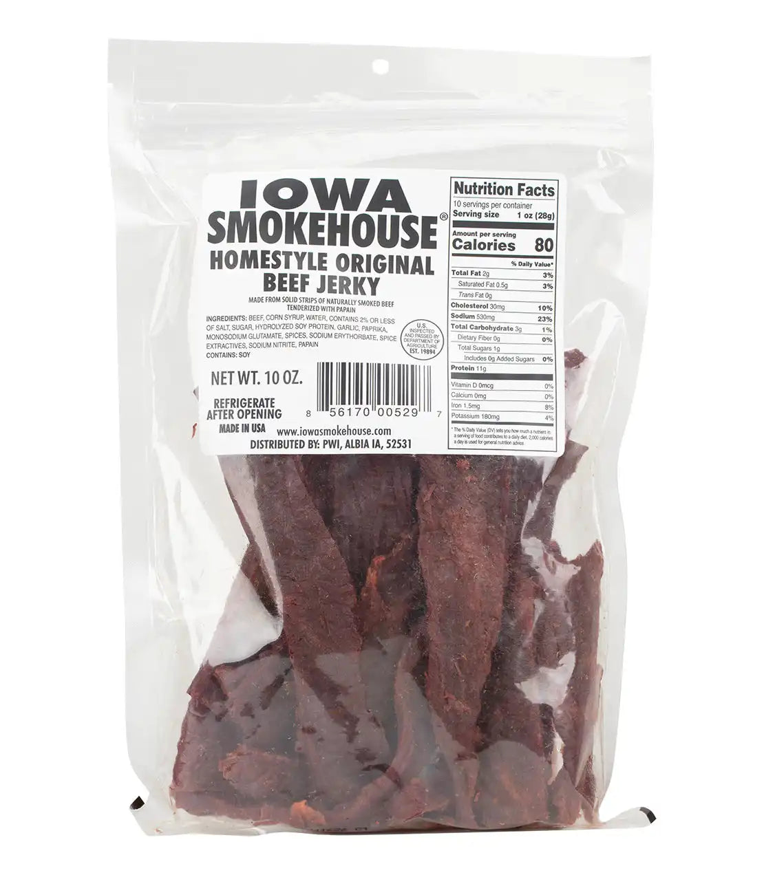 Iowa Smokehouse Jerky (Assorted Flavors)