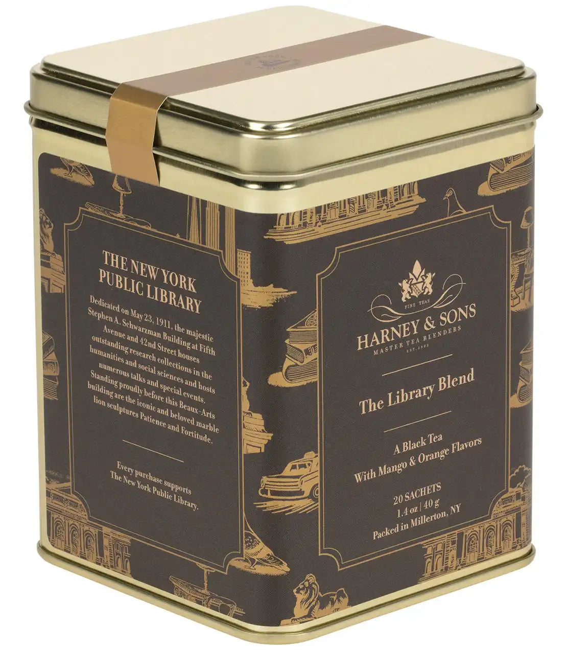 The Library Blend, Tin of 20 Sachets